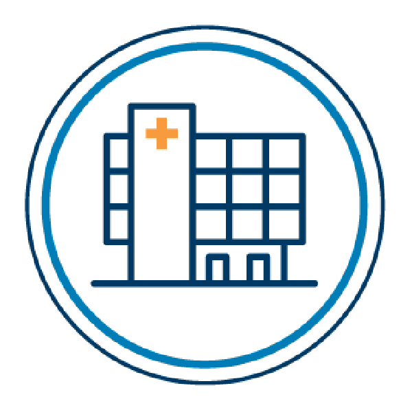 icon of a medical building